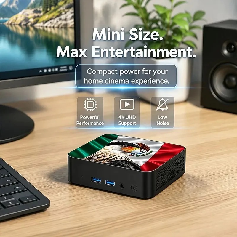 Mexico Brazil Flag Mini PC Int - огляд і ціна Pc Gaming Intel