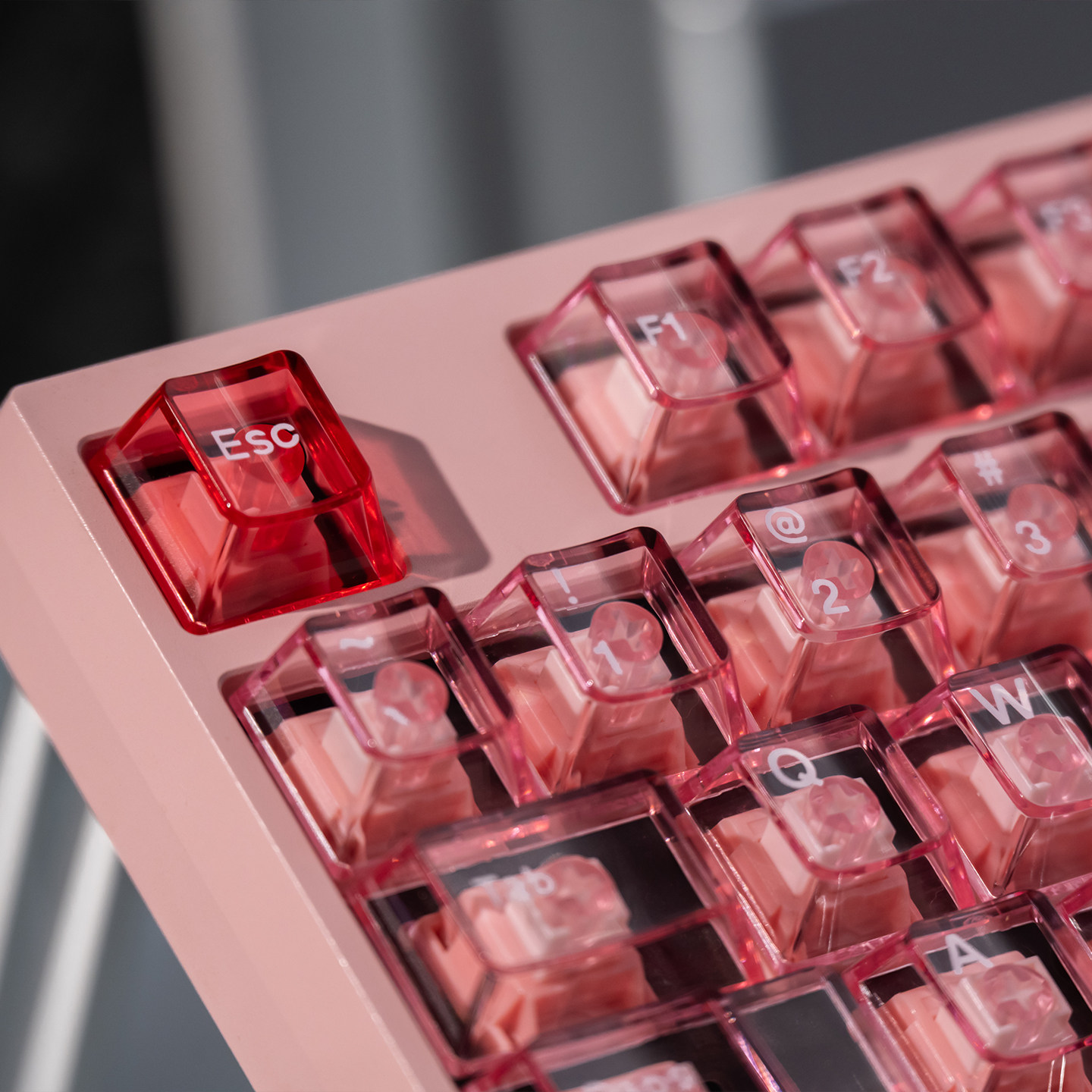Pink Crystal Transparent Cherr - огляд і ціна Pc Gaming Pink