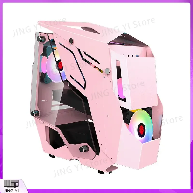 Mini ITX Gaming PC Case ATX Mi - огляд і ціна Pc Gaming Pink